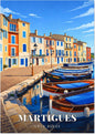 Martigues — Les Façades Pastel et les Barques du Miroir aux Oiseaux sur la Côte Bleue